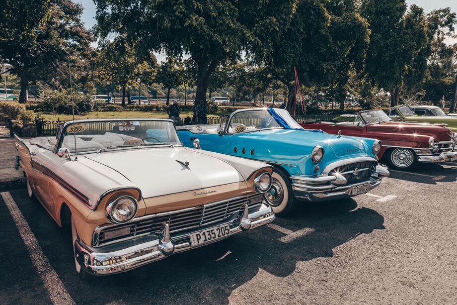 amerkianische Autos in Kuba